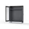 Strong Hold 12 GA Industrial Clear View Uniform Cabinet with Hanger Rod 56-LD-WR-241 - alternate 2