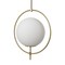 Homeroots White Single Metal Dimmable Ceiling Light With White Shades 611620 - alternate 1