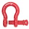 Mytee Products 1-1/4in 12.0 Tons Anchor Shackle Forged Carbon Steel & Alloy Screw Pin, 4PK SHACKLE-ANCHOR-SP-114x4 - alternate 3