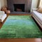 Homeroots 5' X 8' Green And Teal Blue Striped Washable Indoor Outdoor Area Rug 610884 - alternate 2