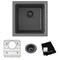 Elkay Sink, 15 3/4 in W x 15 3/4 in L x 7 3/4 in H ELG1616GT0C - alternate 2