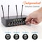 Pyle PyleUHF Wireless Microphone System - PA Mic System with 4 Handheld Wireless Mics, Bluetooth PDWM4120 - alternate 3