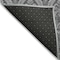 Homeroots 2' X 3' Gray Damask Washable Non Skid Indoor Outdoor Area Rug 563871 - alternate 3