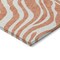 Homeroots 8' X 10' Coral And Ivory Animal Print Washable Indoor Outdoor Area Rug 600603 - alternate 6