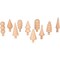 Tickit Woodland Trees, Different Shapes, 10-Piece Set 74013 - alternate 1