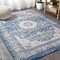 Jonathan Y Scala Ornate Bohemian Medallion Blue/Dark Gray 5 ft. x 8 ft. Area Rug BMF109A-5 - alternate 5