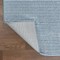 Jonathan Y Cole Modern Minimalist Pinstripe High-Low Blue/White 8 ft. x 10 ft. Area Rug CAR101B-8 - alternate 4