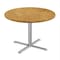 Correll Round Cafe Table, 42 in W, 42 in L, 29 in H, Particleboard Top, Medium Oak SXT42R-06-98-06 - alternate 1