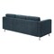 Office Star Products Pacific Sofa Couch, Navy PAC53-S76 - alternate 3