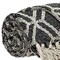 Homeroots Grey and Beige Handloom Geometric Woven Throw Blanket 476210 - alternate 5