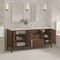 James Martin Vanities Myrrin 72" Vanity, Mid Century Walnut, w/ 3 CM Siberian Silestone Top w/FreePower Wireless Charger 485-V72-WLT-FSFR - alternate 6