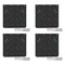 Mytee Products 4PK 24inx24in Semi Truck & Trailers Stripped Rubber Mud Flaps Mud Protection, 4PK MUDFLAP-142424-R01x4 - alternate 5