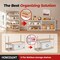 Homedant 5-Tier Boltless Heavy Duty Metal Shelving Unit, 47.7"W x 18.2"D x 71.3"H, White 805903 - alternate 6