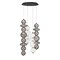 Euf Atomo, Chandelier, 4-Light, 50", Matte Black, Mixed Glass 48960-038 - alternate 2
