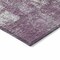 Homeroots 5' X 8' Plum And Ivory Abstract Washable Indoor Outdoor Area Rug 612359 - alternate 7