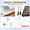 Overtime USB-C to USB-C & 3.5mm Audio and 100W Charging Splitter Adapter, White OADCTC35WH - alternate 3
