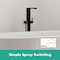 Hansgrohe Tecturis E Freestanding Tub Filler with 1.75 GPM Handshower in Matte Black 73445671 - alternate 2