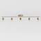 Vidalite Shura Brushed Brass 5-Light Track Light with Rotatable Heads, Integrated LED, 3000k, 2450 Lmn CE1009074 - alternate 1