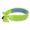 Ergodyne Chill-Its 6700CT Cooling Bandana PVA Tie Headband, One Size Fits Most, Lime 12566 - alternate 1