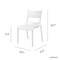 Lagoon Naples Stackable Side Chair, 2PK 7220W9-BSLGS - alternate 6