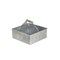 Homeroots 10" Silver Metal Box 487666 - alternate 1