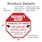 Signmission Security Alert Parking Lot Under 24, 18 Inch X 18 Inch, Plastic Sign OC-P-18-116 - alternate 4
