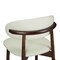 Leisuremod Sable Faux Leather Dining Chair with Rubberwood Legs SCW18W - alternate 6
