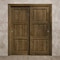 Sartodoors Sliding Closet Bypass Doors 60 x 80 inches, Ego 5010 Marble Oak, Rails Hardware Set, Wood Solid B EGO5010DBD-DMR-60 - alternate 4