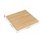 Flash Furniture Bennett 36x36 Solid Wood Indoor 1.5 Inch Thick Rectangular Tabletop in Natural GSF-003-36X36-NAT-GG - alternate 6