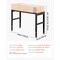 Vevor Adjustable Workbench 48 x 20-inch Workshop Bench with Power Outlets M4820 - alternate 3