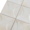 Apollo Tile Antiek 3.94 in. x 3.94 in. Glossy White Ceramic Square Deco Wall Tile (6.68 sq. ft./case) (60-pack) MOD88DEWH44 - alternate 5