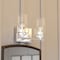 Vaxcel Park Ridge 13 in 2-Light Satin Nickel Bathroom Vanity Fixture, Clear Glass Shade W0526 - alternate 3