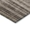 Homeroots 8' X 10' Brown And Beige Striped Washable Indoor Outdoor Area Rug 602764 - alternate 6