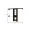 Homeroots 39" Oak Four Drawer Dresser 534949 - alternate 2