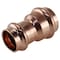 Apollo Coupling with Stop, 1 x 3/4 in, Press Fit, Copper, 300 psi Pressure XPRC134 - alternate 2