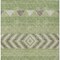 Homeroots 5' X 8' Green Taupe And Ivory Southwestern Washable Indoor Outdoor Area Rug 613898 - alternate 5