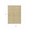Homeroots 5' X 8' Wheat And Gray Geometric Washable Indoor Outdoor Area Rug 613597 - alternate 3