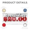 Signmission Everything 20 Dollars, 18 Inch x 48 Inch, Vinyl Banner B-30568 - alternate 2