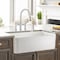 Blanco Cerana 33in Fireclay Single Bowl Apron-Front Farmhouse Sink - White 525012 - alternate 2