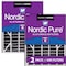 Nordic Pure 20x25x5 Plus Carbon Pleated Air Filter, High Capacity, MERV 8, 2 PK 20x25x5ABPM8C-2 - alternate 1