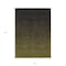 Homeroots 3' X 5' Olive Green And Charcoal Abstract Washable Indoor Outdoor Area Rug 588960 - alternate 4