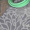 Jonathan Y Bahamas Modern All-Over Floral Navy/Gray 3 ft. x 5 ft. Indoor/Outdoor Area Rug SMB209A-3 - alternate 4