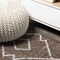 Jonathan Y Carwa Tribal Diamond Trellis Brown/Beige 2 ft. x 8 ft. Indoor/Outdoor Runner Rug SMB128B-28 - alternate 3