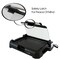 Megachef Reversible Indoor Grill and Griddle with Removable Glass Lid MCG-106 - alternate 4