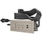 Legrand Outlet Strip, USB, 2 5-15R, 5-15P, 6 ft., Nickel RDSZNI - alternate 1