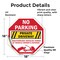 Signmission No Parking Private Driveway Unautho, 18 Inch X 18 Inch, Vinyl Decal OC-D-18-86 - alternate 3