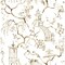 A-Street Prints Serena Coffee Chinoiserie Wallpaper 4120-26807 - alternate 1