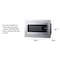 Summit 30in Wide Built-In Microwave  Trim Kit Included SMBI27TK30 - alternate 5