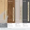 Amerock St. Vincent 3 in 76 mm Center-to-Center Golden Champagne Cabinet Pull BP36646BBZ - alternate 3