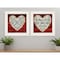 Homeroots Set Of Two Love is Patient or Measure 1 White Framed Print Wall Art, 2PK 406003 - alternate 3